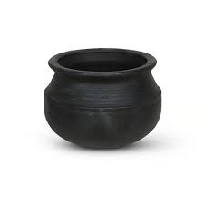Black Clay Pots